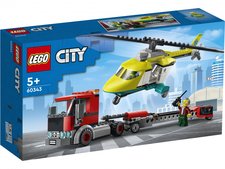 Конструктор LEGO City 60343 Грузовик для спасательного вертолёта
