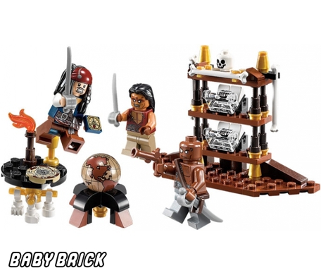 LEGO Пираты Карибского моря 4191 - Каюта капитана LEGO - купить конструктор