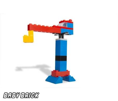 Подъемный кран лего схема