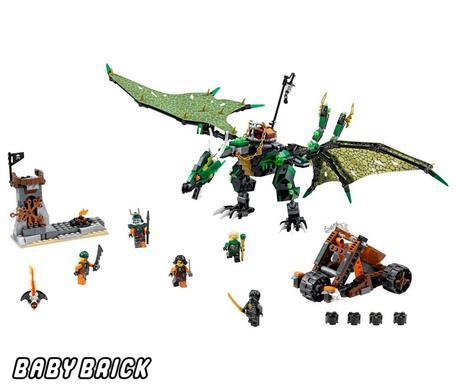 Конструктор LEGO NinjaGo Зеленый Дракон (LEGO 70593)