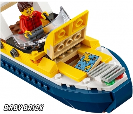 Конструктор LEGO Creator Скоростная моторная лодка (LEGO 31064)