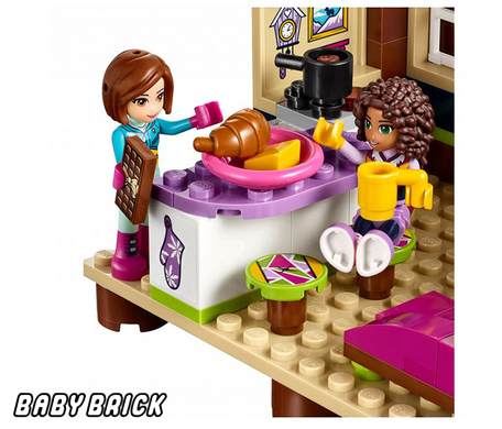 LEGO Friends 41323 Горнолыжный курорт: шале