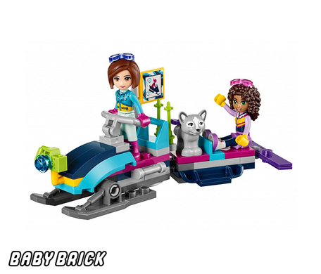 LEGO Friends 41323 Горнолыжный курорт: шале