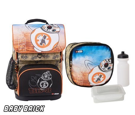 Рюкзак школьный Optimo Star Wars BB-8, 4в1 (LEGO 20016-1827)