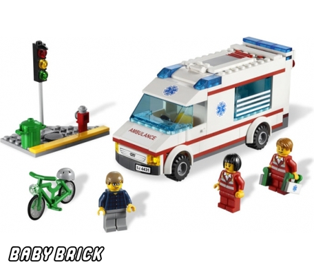 LEGO City 4431 - Машина скорой помощи LEGO - купить конструктор