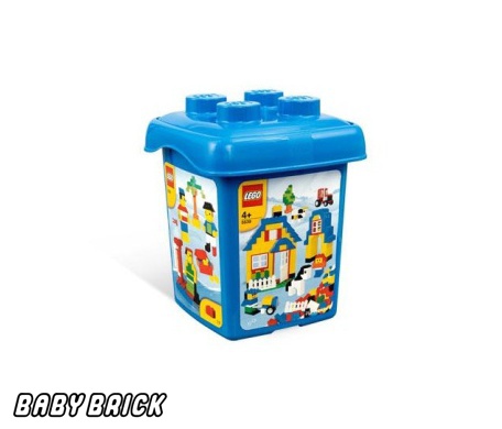 Фотография конструктора Ведро с кубиками — конструктор Лего Creator — Lego 5539