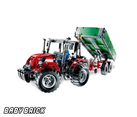 LEGO Technic 8063 - Трактор с прицепом LEGO - купить конструктор