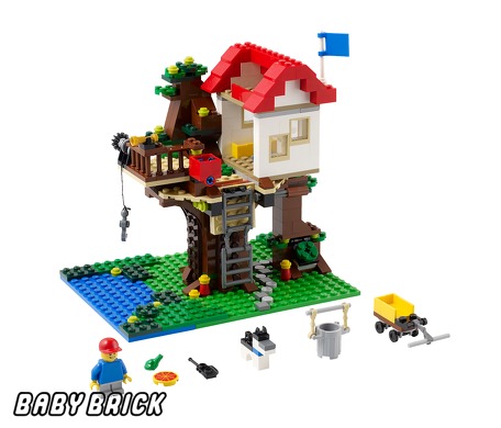 Фотография конструктора Домик на дереве (Lego 31010)