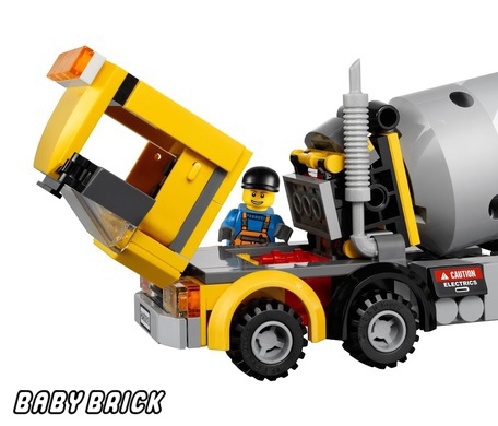 LEGO City 60018 - Бетономешалка LEGO - купить конструктор