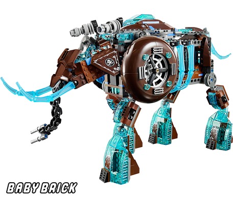 Конструктор LEGO Chima Ледяной мамонт-штурмовик Маулы (LEGO 70145)
