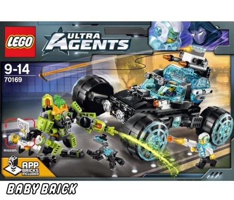 Lego ultra agents 70169 hot sale