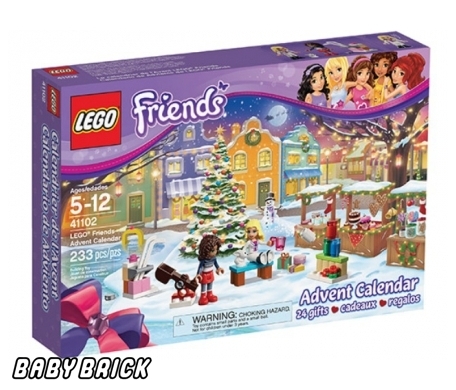Фотография конструктора Новогодний календарь Френдс 2015 года (Lego 41102)