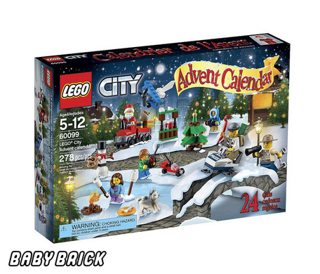 Фотография конструктора Новогодний календарь Лего Сити 2015 года (Lego 60099)