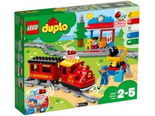 СТОК - Дефектная коробка - Конструктор LEGO DUPLO Паровоз (LEGO 10874)