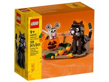 Конструктор LEGO BrickHeadz 40570 Сувенирный набор Кошка и мышь на Хэллоуин