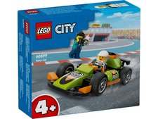 СТОК - Дефектная коробка - Конструктор LEGO City Зеленый гоночный автомобиль (Lego 60399)