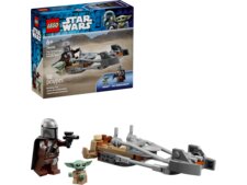 Конструктор LEGO Star Wars 75436 Мандалорец и спидер-байк Грогу (Lego 75436)
